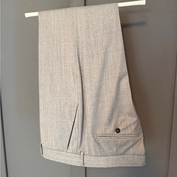 Todd Snyder Gray Dress Pants - 100% wool Hudson pants.  Like new condition! - Picture 13 of 13